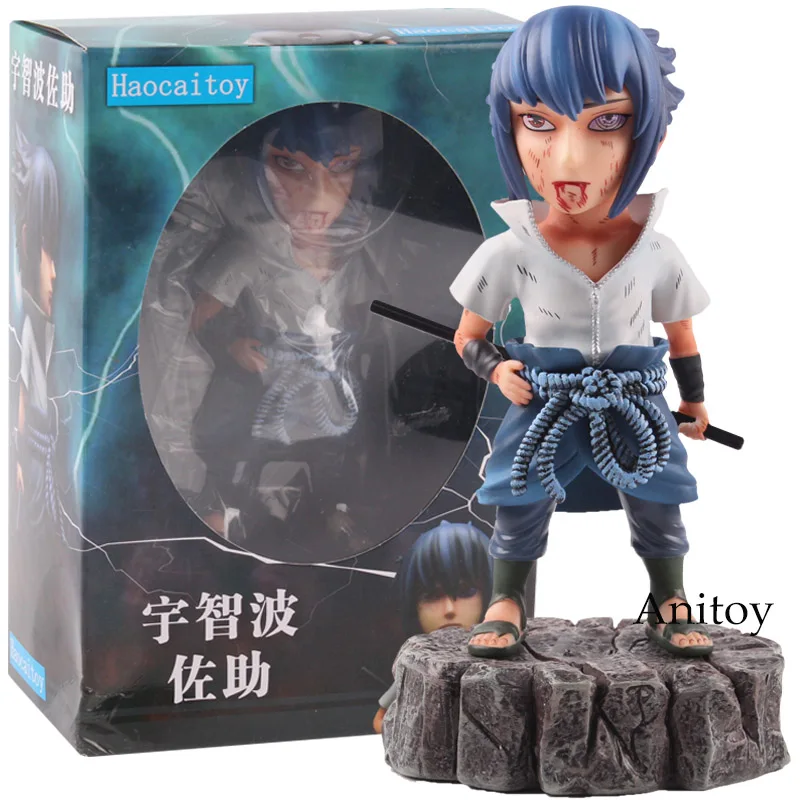 

Naruto Shippuden Action Figures Uchiha Sasuke PVC Haocaitoy Sasuke Figurine Statue Figure Collectible Model Toy