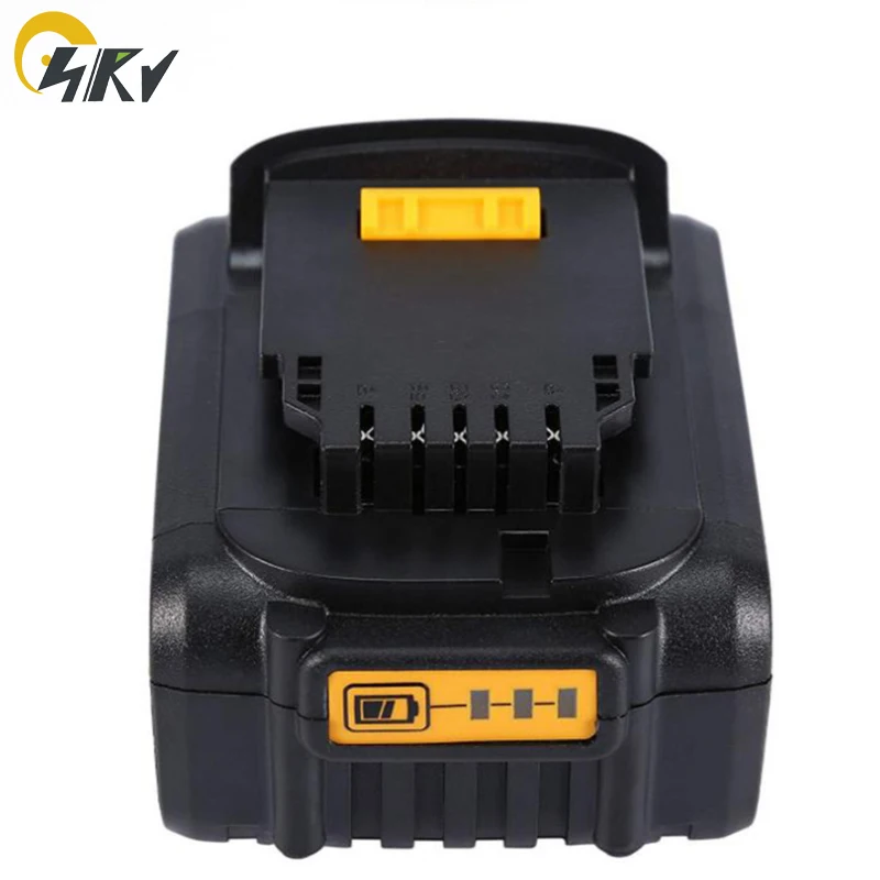Новый литий ионный аккумулятор 20 в DCB200 DCB180 для электроинструментов Dewalt DCB201 DCB204