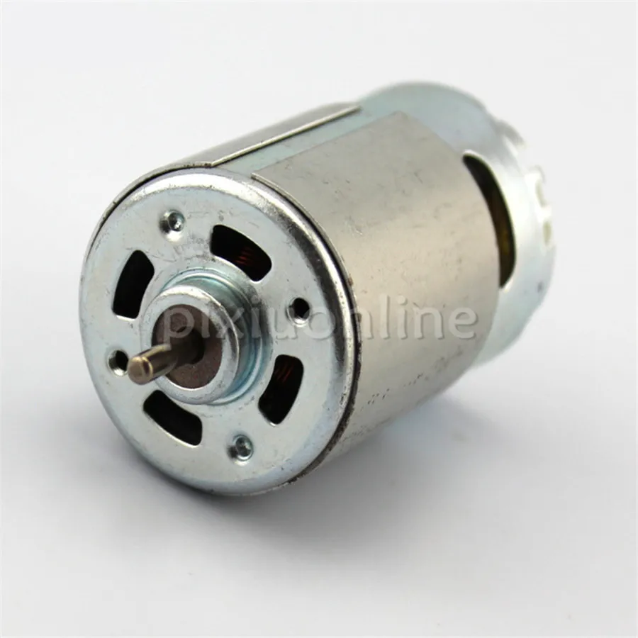 

1pc J644 550 Double Output Shaft DC Motor 6-12V Big Model Toy Car Motor