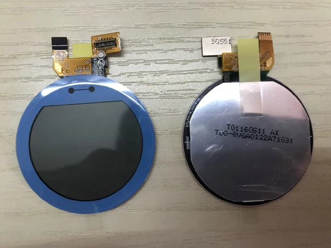 

1.22 "TFT display module SPI round screen watch screen MCU interface intelligent punch card screen code:TDO-QVGA122A71031