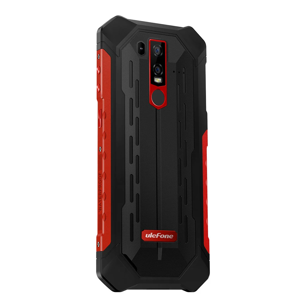 Ulefone Armor 6E Android 9.0 Helio P70 Octa Core Waterproof Mobile Phone 4GB 64GB 6.2'' Dual SIM Wireless Charge NFC Smartphone