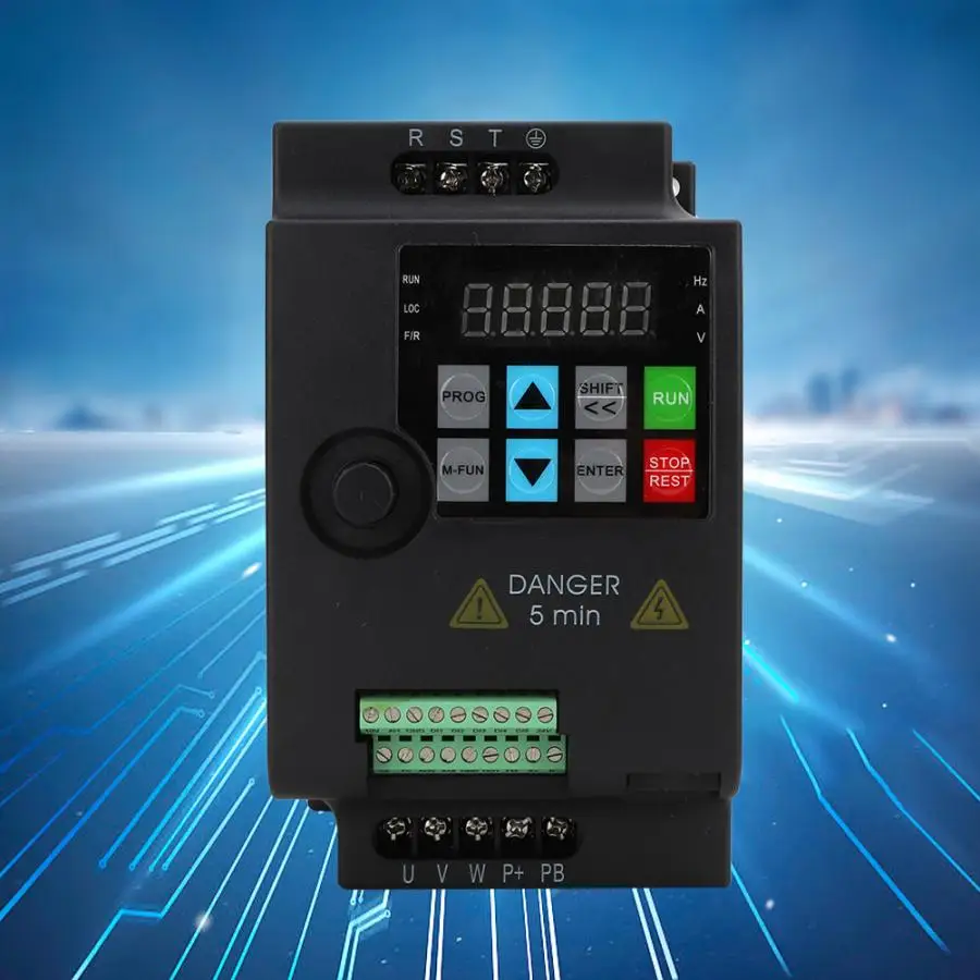 

SKI780 VFD Frequency Converter 2.2kw 380V 3 Phase Input & Output Universal Motor Mini VFD Frequency Converter