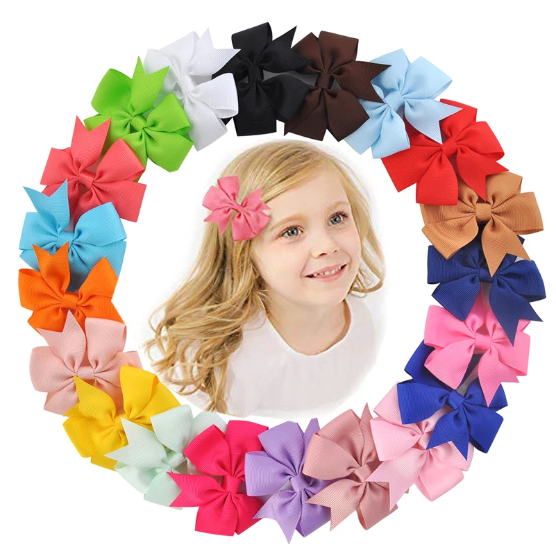 Заколки для волос с бантом бабочкой 3 дюйма|hair clip for children|hairpin hair cliphair |