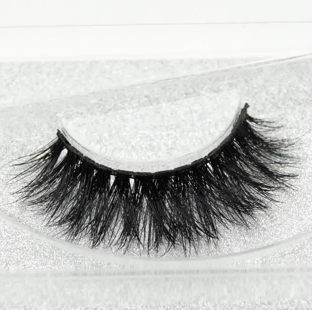 

Visofree Mink False Eyelashes Classic Collection Upper Lashes Natural & Lightweight Mink Lashes 1 pair Glitter Packaging D105