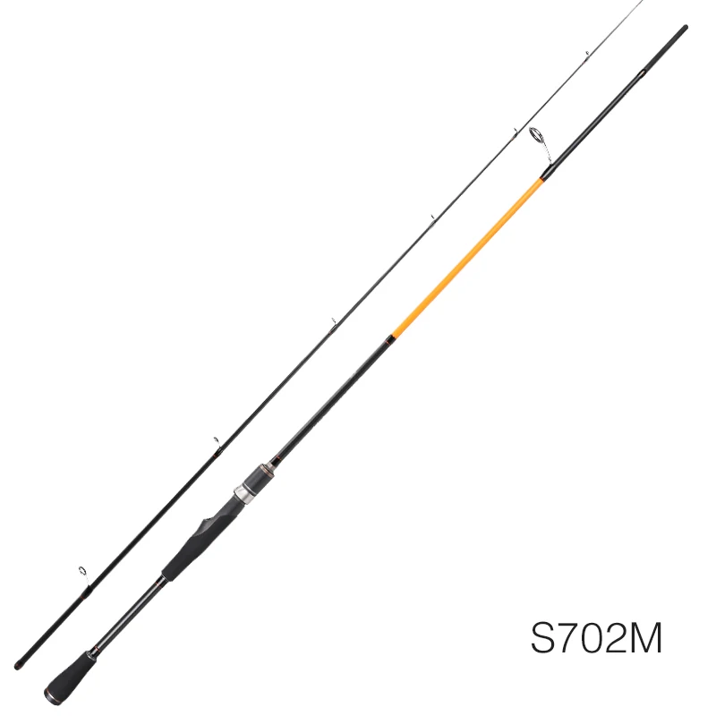 TSURINOYA для рыбалки стержень PIONEER 2,12 м мл Мощность Фудзи O направляющее кольцо рыболовные удочки из углеродного волокна бас стержень - Цвет: Цвет: желтый