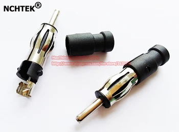 

NCHTEK Car CD Radio Aerial Antenna Male Plug Adapter Connector , Plastic Handle , DIY , Welding Type/Free shipping/100PCS