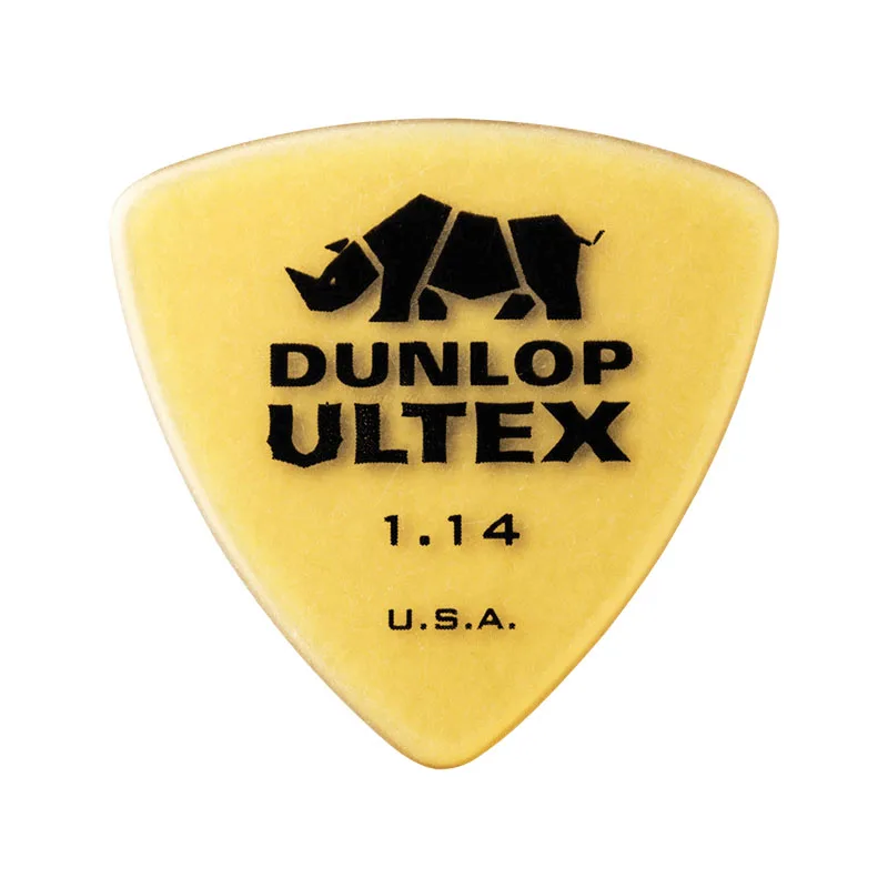 1 шт. Dunlop медиатор для гитары Ultex standard/Sharp/triangle/Plectrum 0,6 мм-1,14 мм медиатор для гитары аксессуары для гитарных частей - Цвет: Triangle 1.14mm