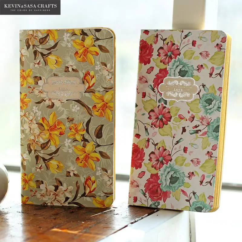 

Flower Notebook Blank Inner 28 Sheets 2017 Planner Sketchbook Diary Note Book Kawaii Journal Stationery School Supplies Study