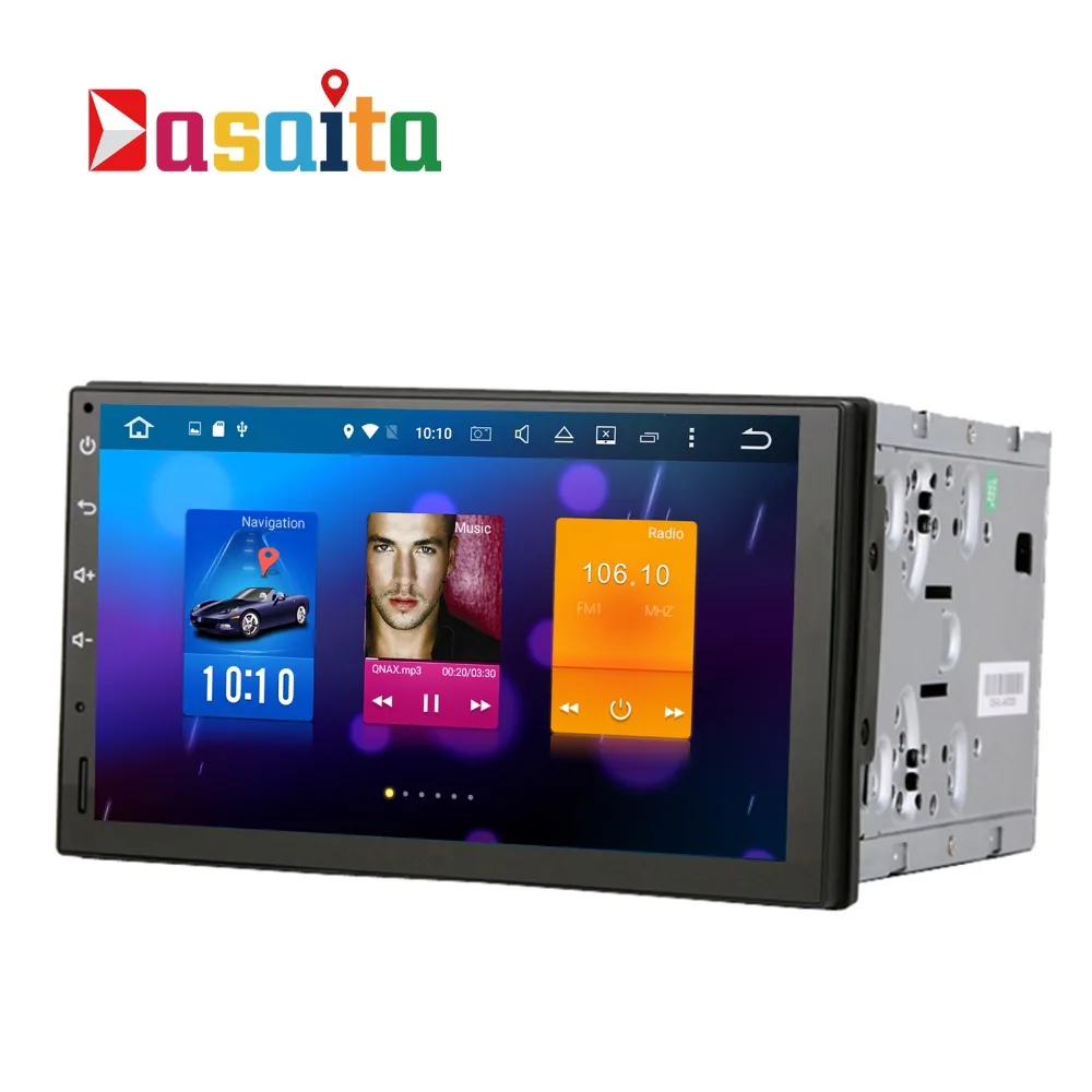 Sale Dasaita 7" Android 6.0 Car GPS Player for Nissan Universal with Octa Core 2GB Ram Auto Radio Multimedia GPS NAVI 4G LTE 3