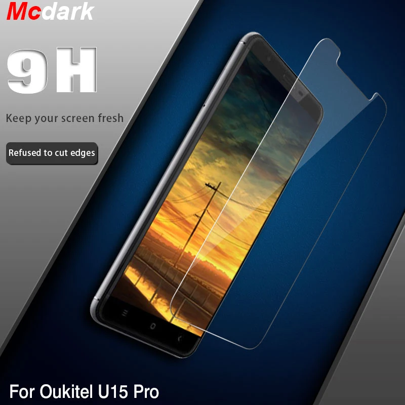 Закаленное стекло 9H для Oukitel K6000 Защитная пленка экрана 5 дюйма U15 Pro защитная