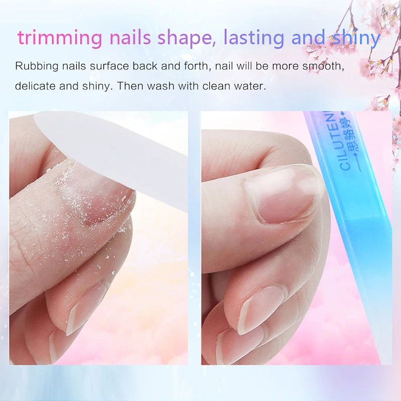 

1PCS Nail File Sanding Buffer Block Pedicure Manicure Buffing Polish Beauty Tools Professional Nail File Gel Polish Tools