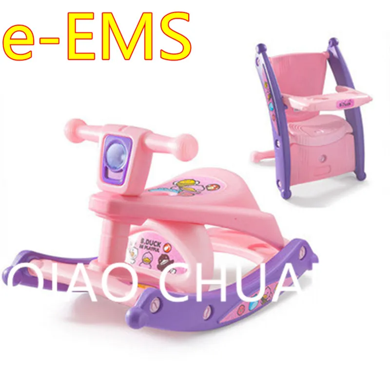 

Exercise Baby's Balance Rocking Chair Dining Chair With LED Light Music Skid Resistance Multi-purpose Action Figure Toys G1523