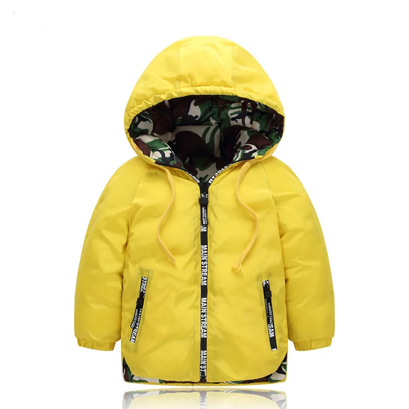 

Baby Girls Jacket 2018 Autumn Winter Jacker For Girls Coat Kids Warm Cartoon Hooded Children Outerwear Coat For Boys Clothes