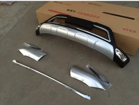 

High quality plastic ABS Chrome Front+Rear bumper cover trim plastic ABS Chrome for 2014 -2015 Kia Sportager