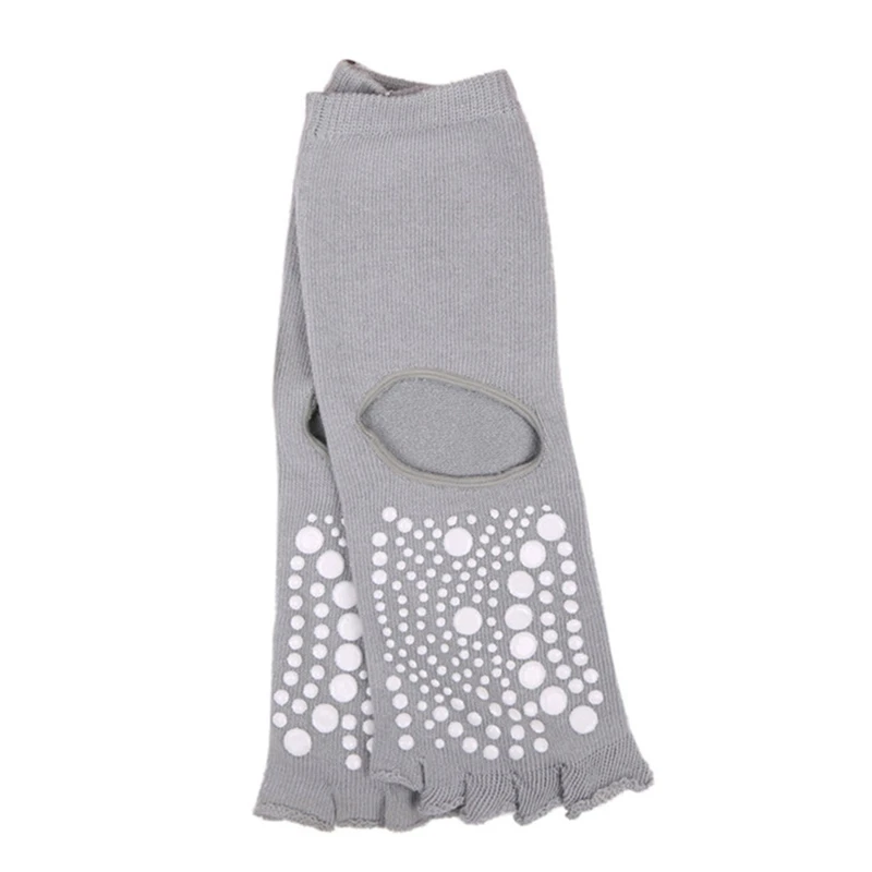 5-Finger-Toe-Backless-Summer-Women-Sport-Socks-Solid-Color-Non-Slip-Silicone-Ankle-Socks-for (1)