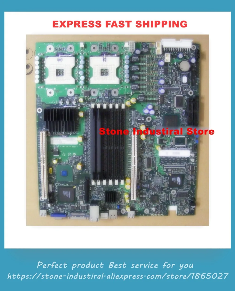 Оригинальная Серверная материнская плата SE7501WV2 Dual Pass 320M SCSI Кассетный RAID |