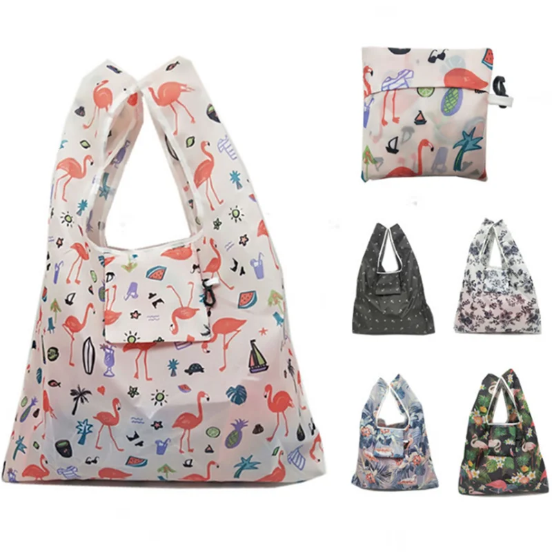 Hot Waterproof Reusable Shopping Bags Women Foldable Tote Bag Portable Cloth Eco Grocery Bag Folding Large Capacity Handbags Hot Waterproof Reusable Shopping Bags Women Foldable Tote Bag Portable Cloth Eco Grocery Bag Folding Large Capacity Handbags