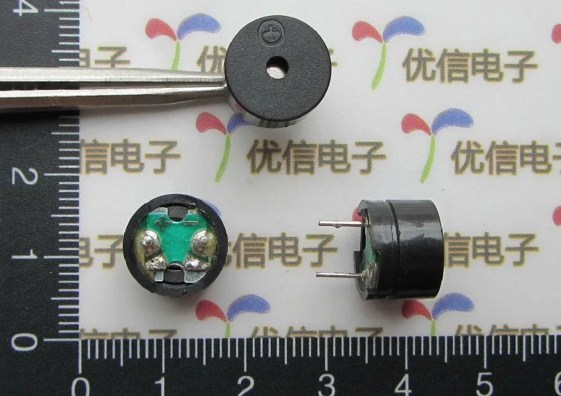 

Free shipping Universal Magnetic passive buzzer / beeper impedance 16 ohms / AC / 2KHz / 3V 5V 12V Universal