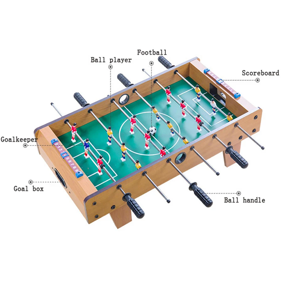 Bobby Standard Soccer Table Game para Crianças, Jogos de Futebol de Mesa,  Match Set, Toy Party Gift, Adulto e Crianças, 12Pole, T4, 69cm - AliExpress