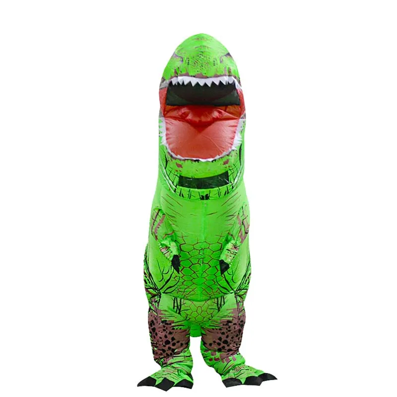 green inflatable dinosaur (4)