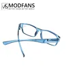 Reading Glasses Men Women Rectangle Durable Frame Readers Flexible Spring Hinge Clear View Magnification Strength +0.5 to +5.0 3