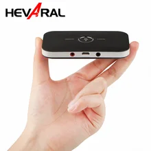HEVARAL 2 IN 1 Wireless Transmitter Receiver Bluetooth Adapter For Headphones Speaker For TV With RCA Cable 3 5mm Jack Adaptador