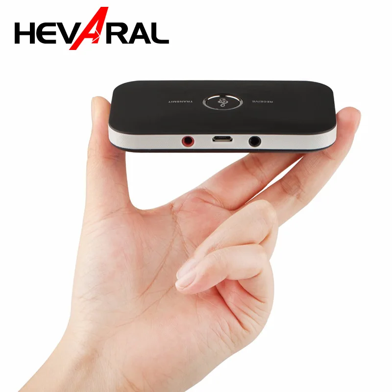 HEVARAL 2 IN 1 Wireless Transmitter Receiver Bluetooth Adapter For Headphones Speaker For TV With RCA Cable 3 5mm Jack Adaptador
