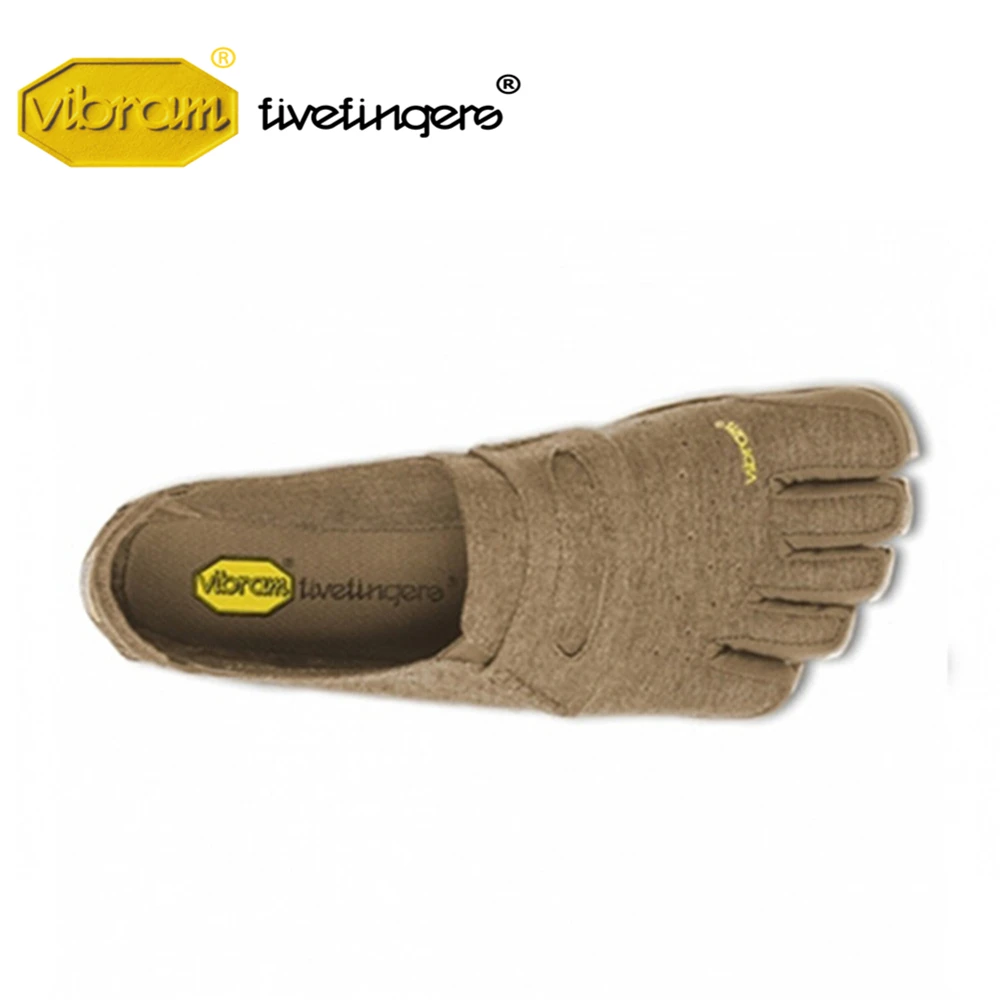 Мужские летние дышащие слипоны Vibram Fivefinger CVT пеньковые с пятью пальцами для отдыха