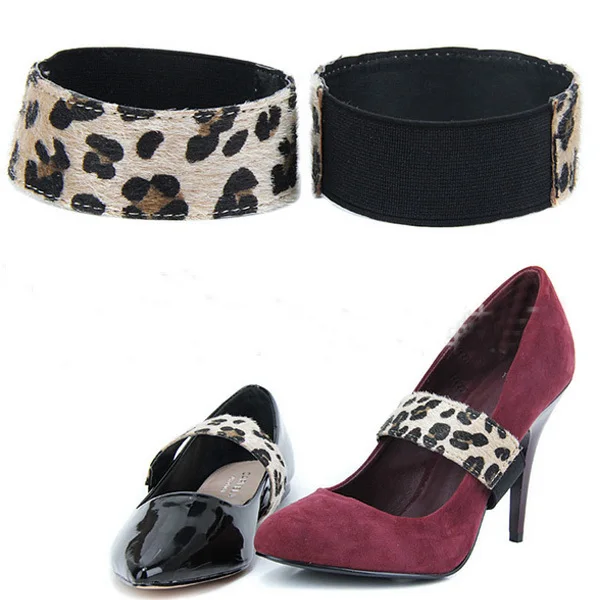 leopard shoe strings