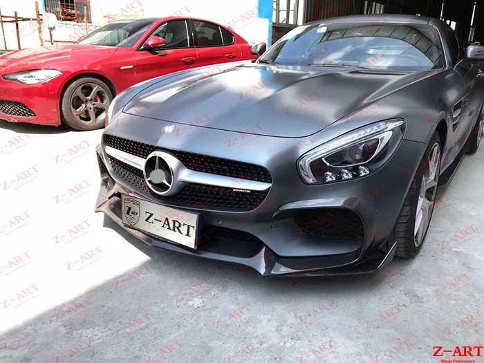 

Z-ART carbon fiber front lip for AMG GT carbon fiber front spoiler for AMG GT 2015-2017 carbon fiber front chin