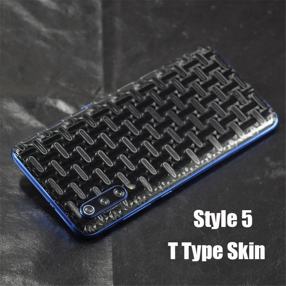 Phone Sticker For Xiaomi Mi Mi9 Mi 9 Mi 8 Lite A2 MiX3 Film Carbon Fiber Protective Sticker For Redmi Note 7 Redmi Note 5 6 Pro  (6)