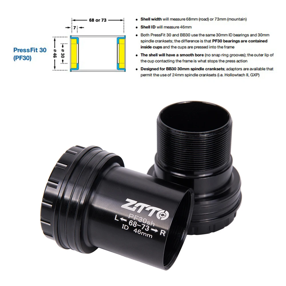 shimano press fit bottom bracket mtb