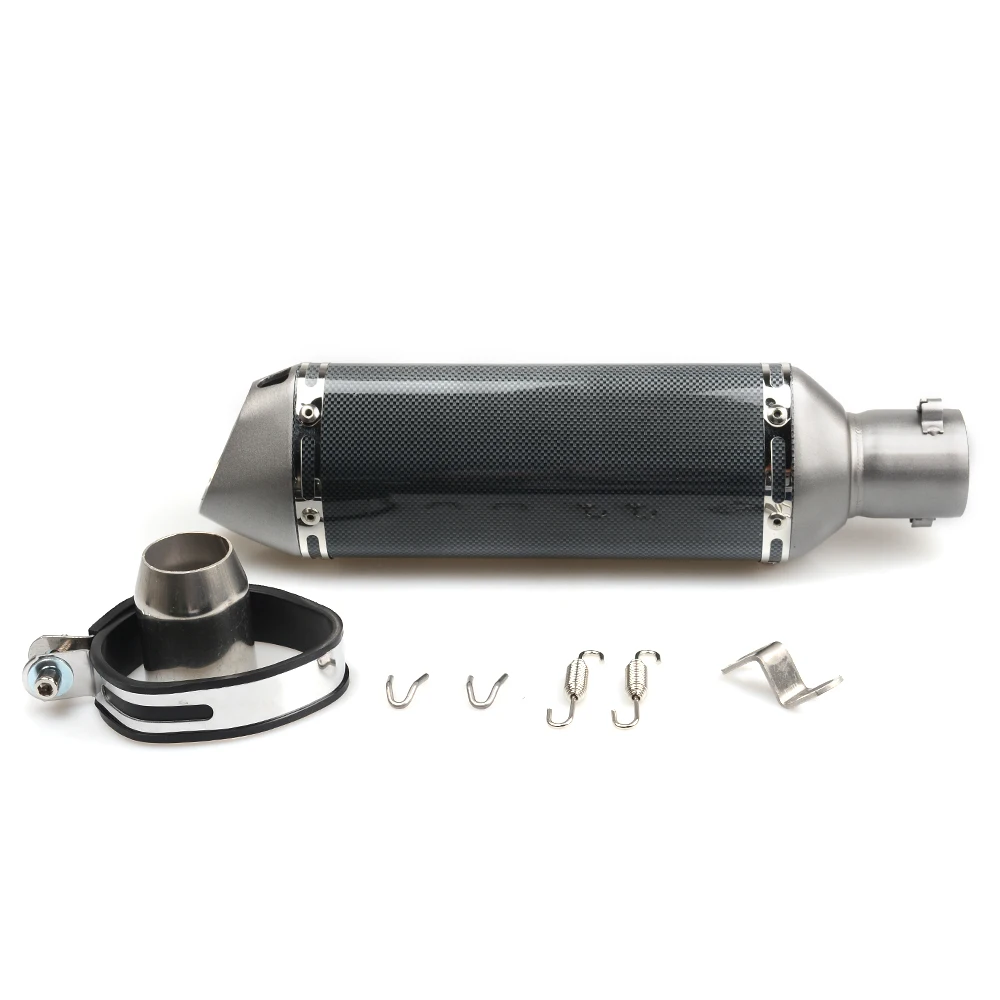 Motorcycle Exhaust Pipe Muffler Exhaust Mufflers Carbon Fiber Exhaust Pipe For Kawasaki ZX12R ZX