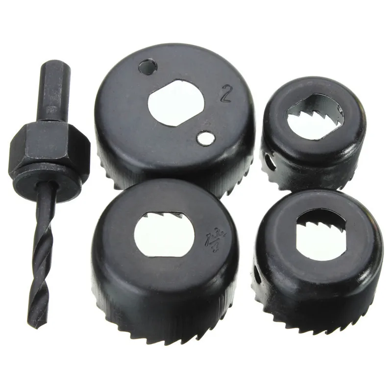 

Wholesale Price 5Pcs/set 32MM 38MM 45MM 54MM Hole Circular Saw Set Drill Bit Cutting Cutter Round Top Quality