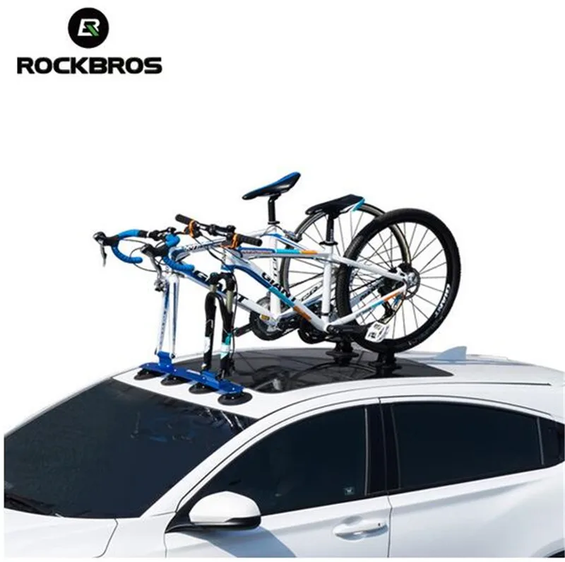 ROCKBROS Free Adapters Bicycle Racks Suction Cups Car Rack Rooftop Holder MTB Road Bicycle Bike Racks Roof Cycling Accessories