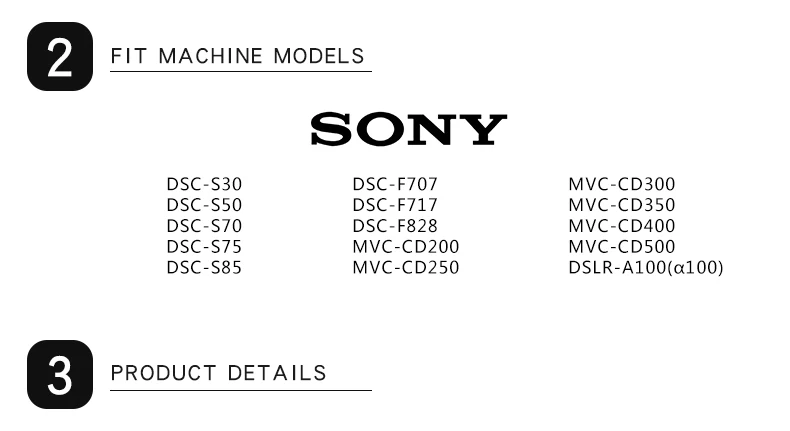 NP-FM55H, DCR-PC101, A100, DCR-PC103 Série, DSLR-A100 Baterias, FM50, 1800mAh
