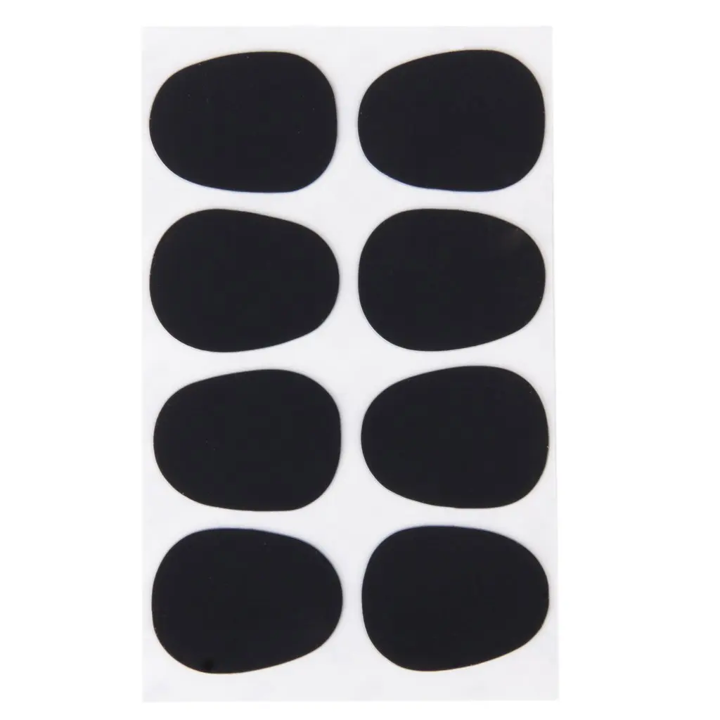 

Wholesale 3PCS 8pcs Alto/Tenor Saxophone Sax Mouthpiece Patches Pads Cushions Black---0.3mm