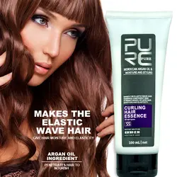 Аргановое масло делает увлажнитель волос и укладки и эластичные волнистые волосы 100 мл продукты для укладки волос уход за волосами горячая