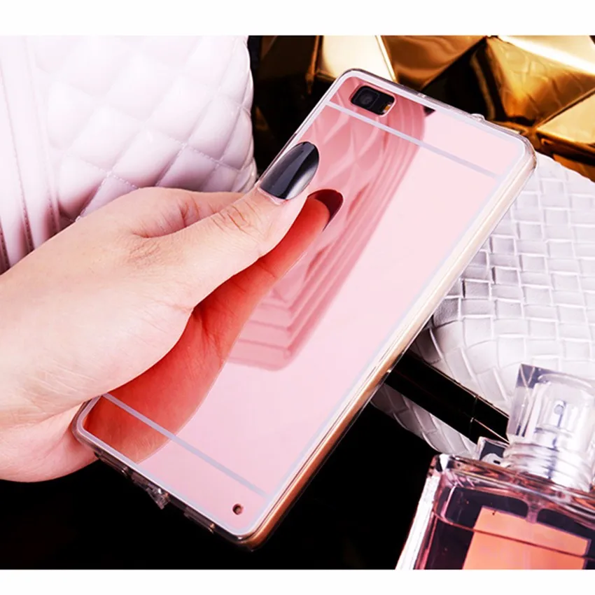 

Slim Mirror TPU for Huawei P10 P8 P9 P20 Lite Plus Mate 7 8 9 10 case For Huawei nova 2 2s 2 plus Back Cover for P 20 lite coque