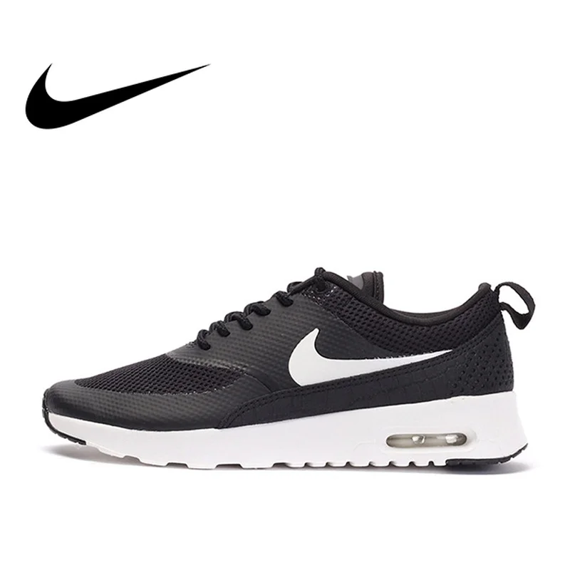 

Original NIKE AIR MAX THEA Women's Running Shoes Official Authentic Breathble Black Outdoor Sports Sneakers Comfortable 599409