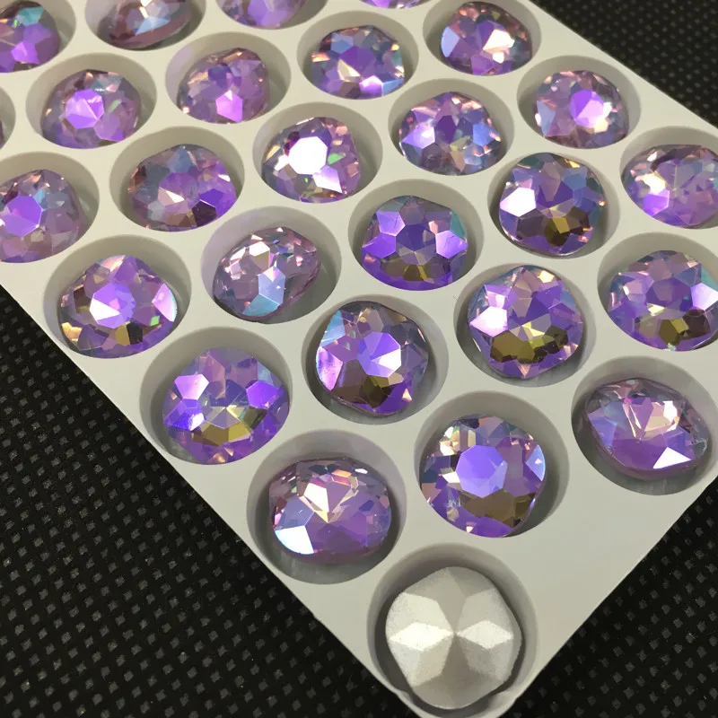 45pcs-12mm-Classicial-Fat-Square-Pointback-Fancy-Stone-Glass-Crystals-Jewelry-Making