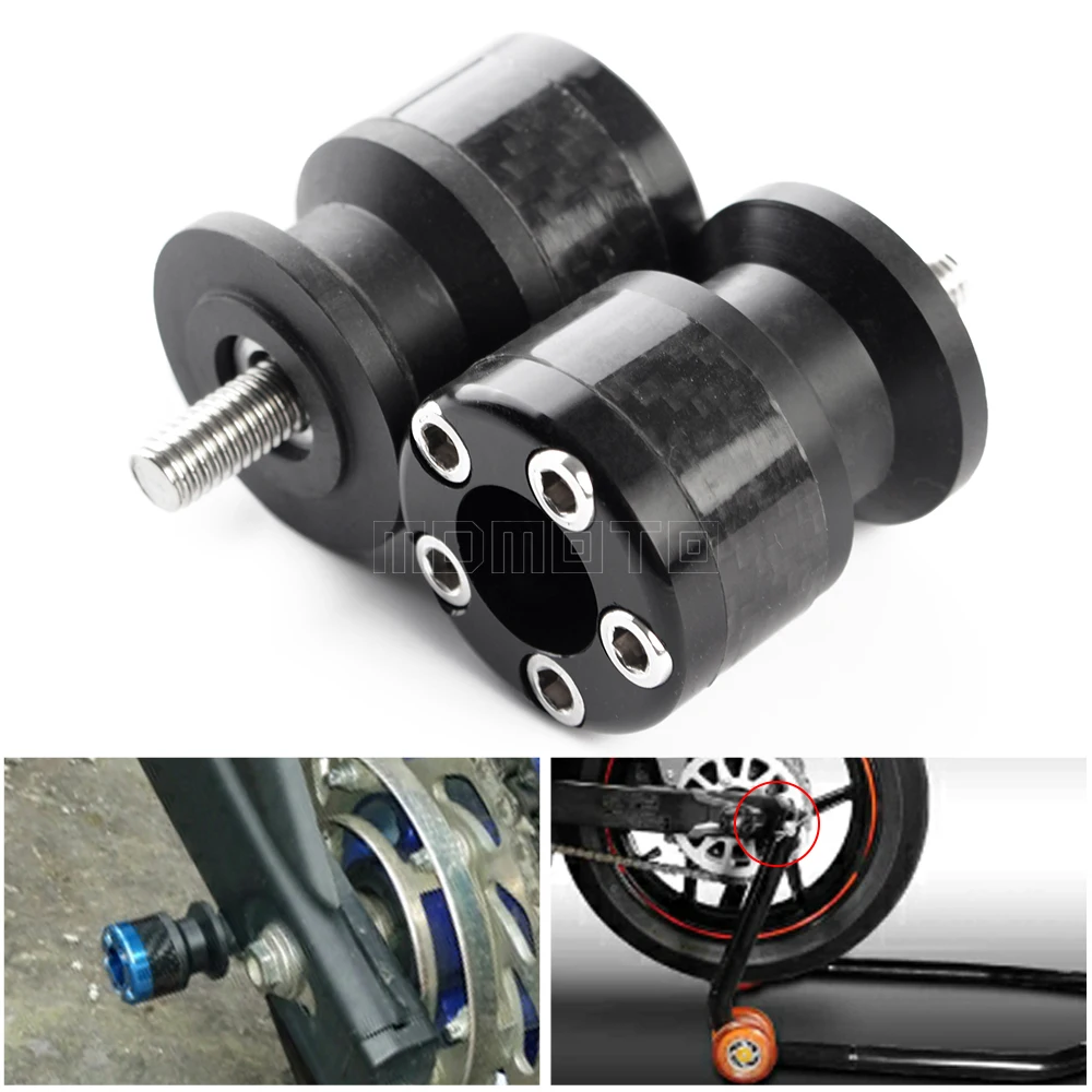 

For yamaha MT 03 01 MT03 MT-01 MT-03 MT-09 MT01 MT09 Swingarm Sliders Spools stand screws For Ducati MONSTER 821 2014 2015 2016
