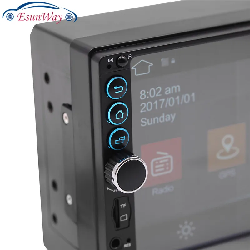 Android 1992AD 7 &quotHD экран GPS навигация WiFi авто Bluetooth плеер Mit Fahrzeug Резервное копирование