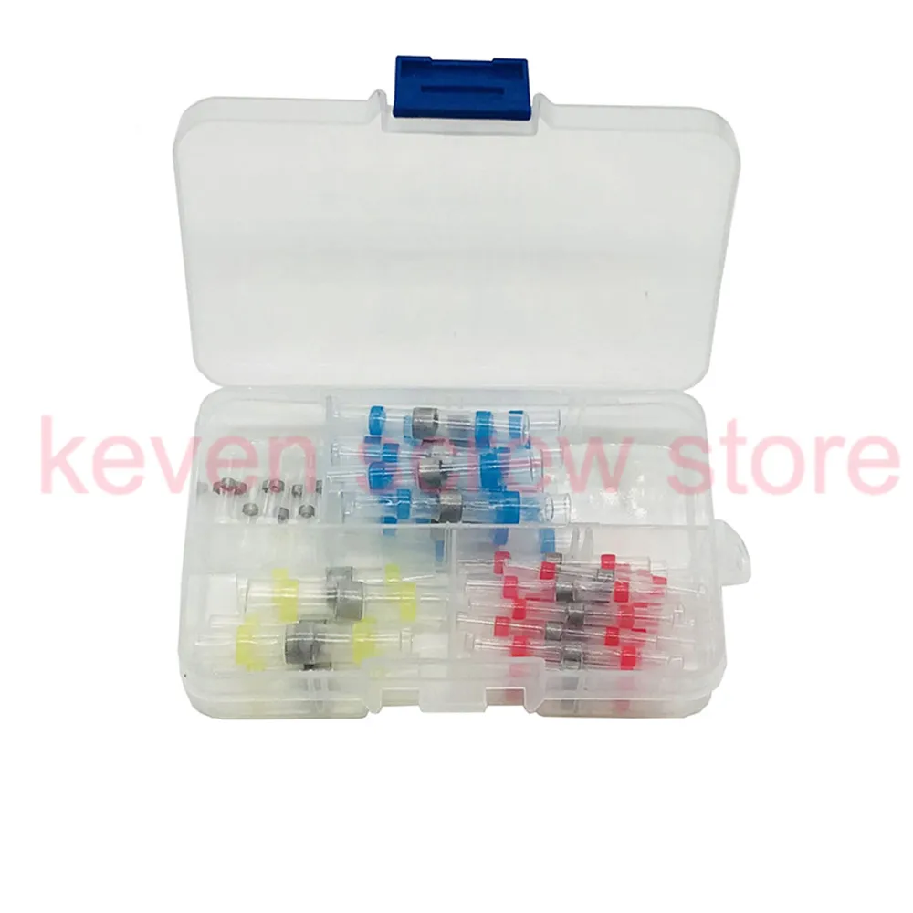 

Heat Shrink SST Solder Sleeves Waterproof Wire Fast Butt Terminal Quick Car Connector Terminator Electrical Connector