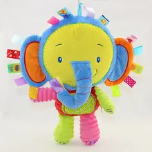 Helen115 Lovely Newborn Baby Cartoon Animal Developmental Toy Bed Bells Kids Baby Soft Toys