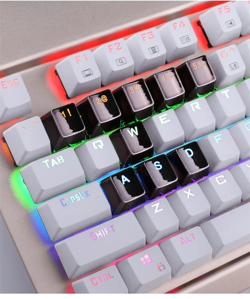 FFFAS механическая клавиатура keycap PBT набор модификаторов keycap Cherry mx switch TKL 87 104 клавишная клавиша