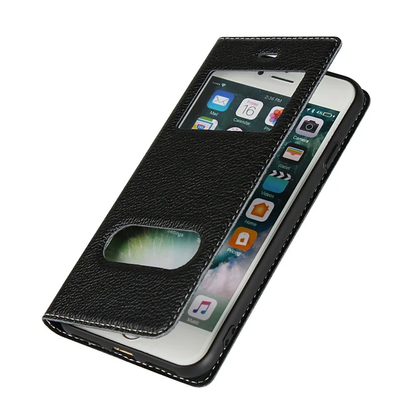 Чехол из натуральной кожи для iPhone 7 X, магнитный чехол Чехол для iPhone 5 5S SE 6, 6 s, 7, 8 plus, x, флип-чехол, кожаный чехол, чехол для телефона s