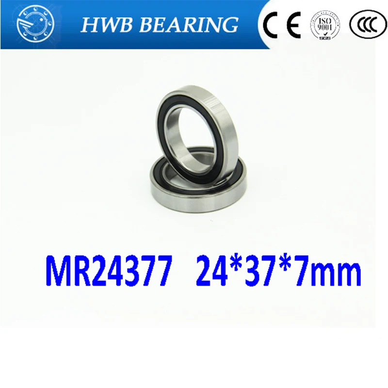 Комплект из 2 предметов MR24377 MR2437 2RS 24377 MR2437LLB MR243707 24х37х7 мм задний кронштейн для