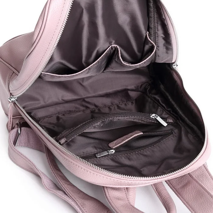 Mochilas Escolares Saco Mochila de Couro de