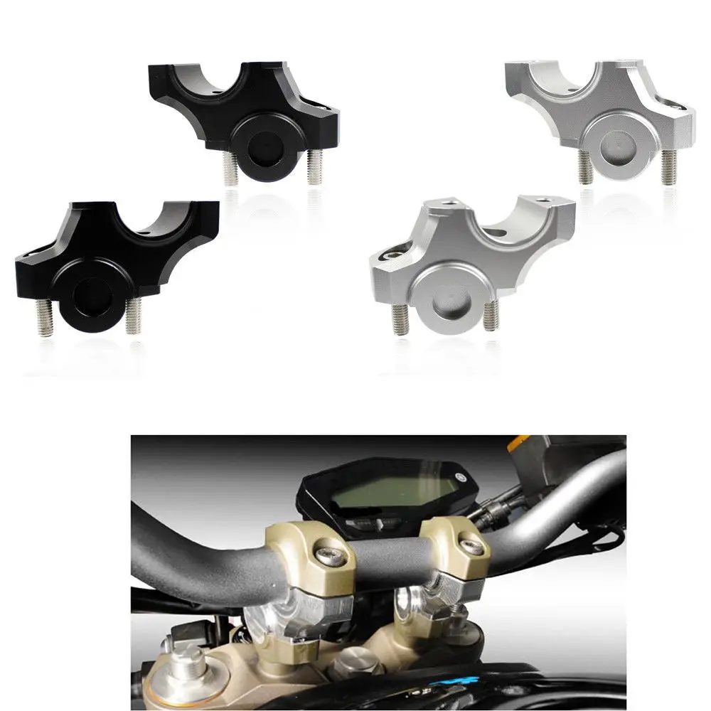 

CNC 15mm Raiser Handlebar Higher Extend Adapter Riser For 2012-2016 Yamaha MT FZ 09 XSR900 MT09 MT-09 FZ09 FZ-09 2015 2014 2013